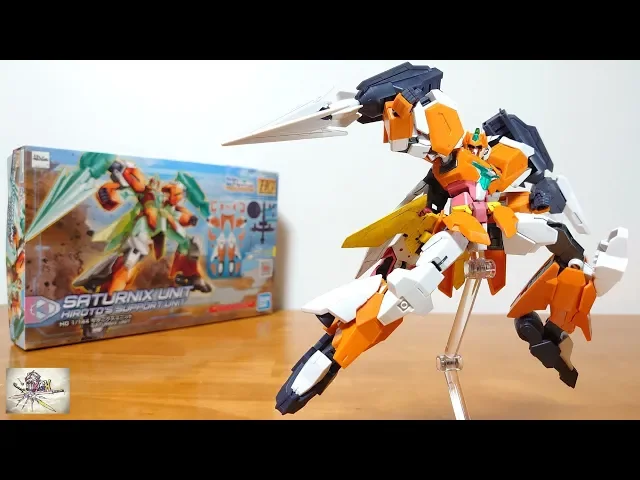 (サターンアーマー&ウェポンを装備!サタニクスガンダムに!)hgbd: r 1/144 サタニクス ユニット & サタニクスウェポンズ レビュー